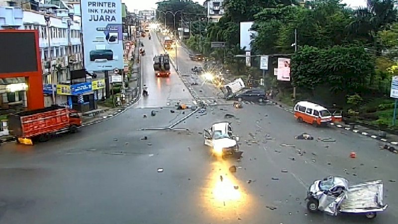 Usut Kecelakaan Beruntun di Balikpapan, Mabes Polri Kerahkan Tim TAA ke TKP