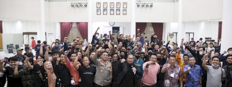 Danny Pomanto dan Kapolrestabes Sepakat Rangkul Anak Muda Makassar untuk Majukan Kota
