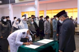 Wali Kota Parepare Lantik 91 Pejabat Administrator dan Pengawas