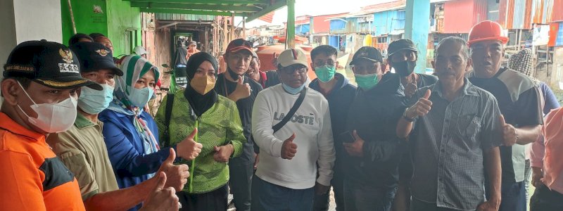Kadis PU  Dampingi Wakil Wali Kota  Makassar pada Kegiatan "Sabtu Bersih" di  Kecamatan Ujung Tanah