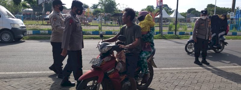 Puluhan Pengendara Langgar Prokes di Takalar, Polisi Beri Edukasi