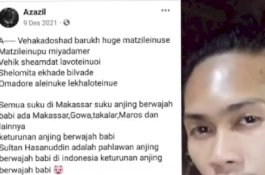 Jatanras Bekuk Pemilik Akun Facebook Azazil yang Viral Hina Suku Makassar