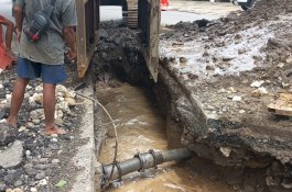 Ada Pengerjaan IPAL di Jalan Rajawali, PDAM Makassar Hentikan Sementara Suplai Air Bersih