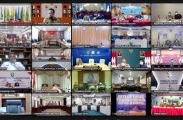 Ada Ketua KPK, Plt Gubernur Sulsel Ikuti Rapat Evaluasi Program Prioritas