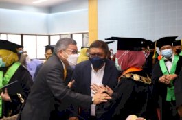 Wali Kota Parepare Hadiri Pengukuhan Gelar Profesor Andi Makbul Aman