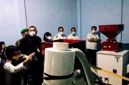 Direktur Alsintan Kementan Resmikan Pembangunan Lumbung Pangan Mandiri di Wajo