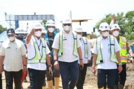 Kawasan Konsolidasi Kereta Api-Pelabuhan Garongkong Barru Segera Rampung