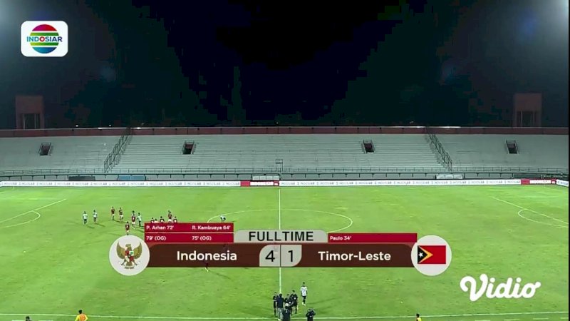 Indonesia Vs Timor Leste: 1 Gol Penalti dan 2 Gol Bunuh Diri  Warnai Kemenangan Skuat Garuda