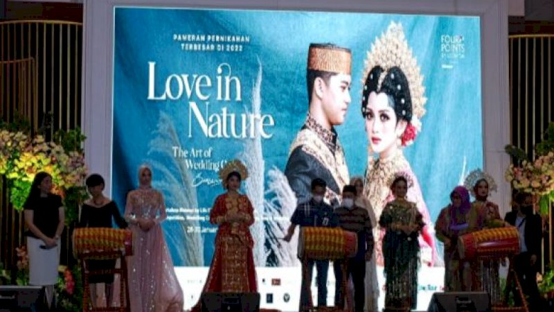 Wedding Expo bertajuk Love in Nature mulai berlangsung hari ini, Jumat (28/1/2022), di Four Points Hotel by Sheraton Makassar.