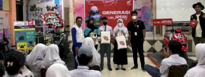 Wujudkan Generasi #Cari_Aman, Honda Masif Gelar Edukasi Safety Riding