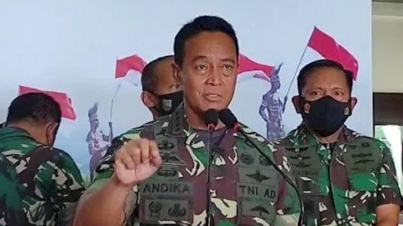 Panglima TNI, Jenderal Andika Perkasa. (Foto: Antara/Evarukdijati)