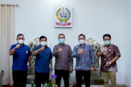 Andi Sudirman Bahas Penanganan Covid-19 Bersama Plt Sekjen Kemendagri