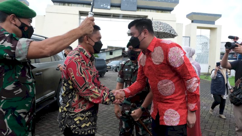 Bupati Gowa Sambut Pangdam Baru