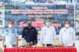 Rutan Kelas IIB Jeneponto Gelar Rehabilitasi Medis Pecandu Narkoba