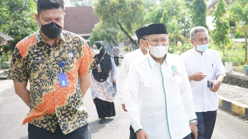 Gerakan Nasional Anti Narkoba (Ganas Annar) MUI Sulsel melakukan kunjungan silaturahim ke Balai Rehabilitasi BNN Baddoka Makassar, Jumat (4/2/2022). 