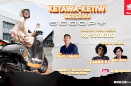 Yuk! Ketawa-Ketiwi Bersama Scoopy Live di Instagram Honda Jagoanku