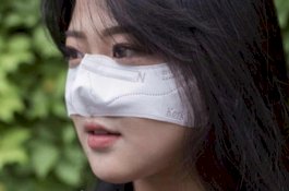 Korsel Jual Masker Model Baru, Bisa Dipakai Sambil Makan dan Minum