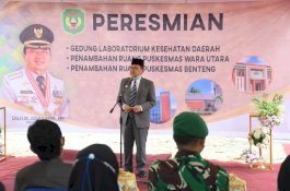 Wali Kota Palopo Resmikan 4 Bangunan Fasilitas Kesehatan