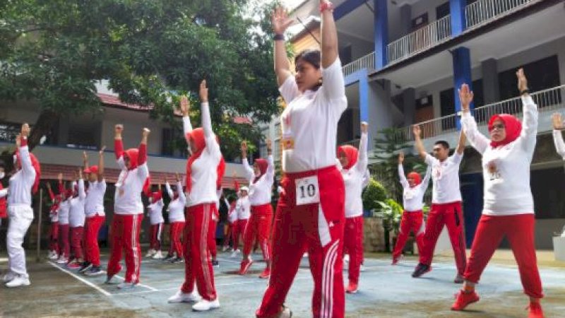 Program Pendidikan Pelatih Klub Senam Jantung Sehat angkatan ketiga di Gedung Lembaga Penjaminan Mutu Pendidikan (LPMP) Makassar selama 6--8 Februari 2022.
