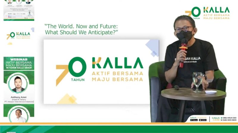 Webinar 70 Tahun Kalla Group