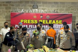 21 Kg Narkoba Diamankan Polres Pelabuhan Makassar