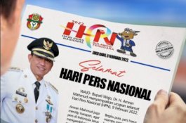 Hari Pers Nasional, Bupati Wajo: Sebarkan Informasi Baik, Ingatkan Kami saat Keliru