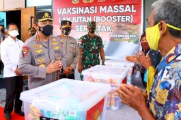 Kapolri Paparkan 3 Strategi Antisipasi Lonjakan COVID-19, Salah Satunya Vaksin Booster