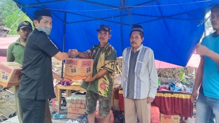 Prihatin Kondisi Korban Kebakaran di Jeneponto, Legislator Gerindra