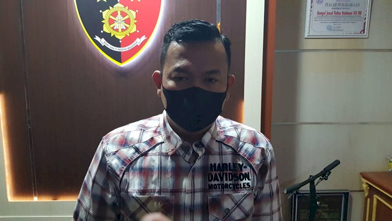 Kasat Reskrim Polrestabes Makassar, Kompol Jamal Fatur Rakhman.