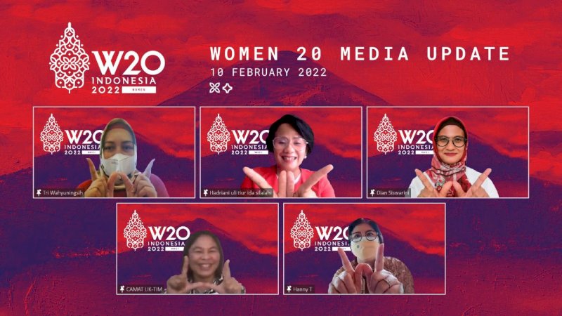 Women 20 Presidensi Indonesia Fokus Perjuangkan Kesetaraan Gender dan Pemberdayaan Perempuan