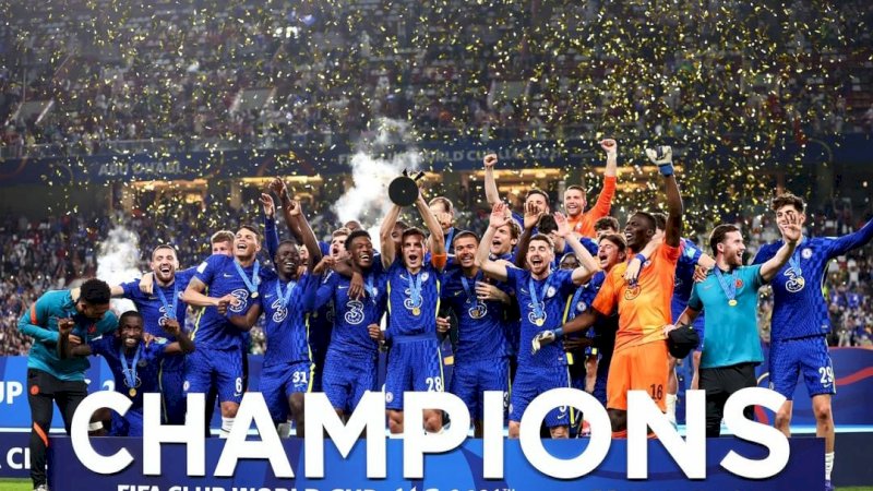Chelsea juara Piala Dunia Antarklub ( Foto Instagram/Chelsea FC) 