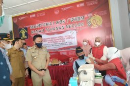 Narapidana di Lapas Bantaeng Mulai Jalani Vaksin Booster