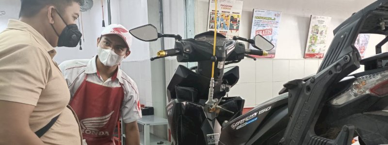 Servis dan Ganti Oli Gratis, Kado Spesial Astra Motor Honda di Hari Pers Nasional
