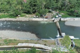 Bendung Makawa Optimal Aliri 803 Hektar