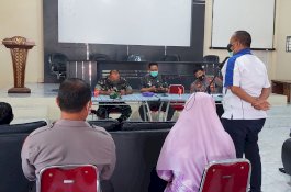 Camat Manggala, TNI - Polri dan Puskesmas Gelar Rakor Penanganan Covid 19