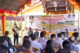 Andi Sudirman Resmikan 3 Ruas Jalan di Toraja