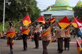 Pj Sekda Gowa Harap Peserta LKBB Pramuka MA Syekh Yusuf Disiplin Prokes