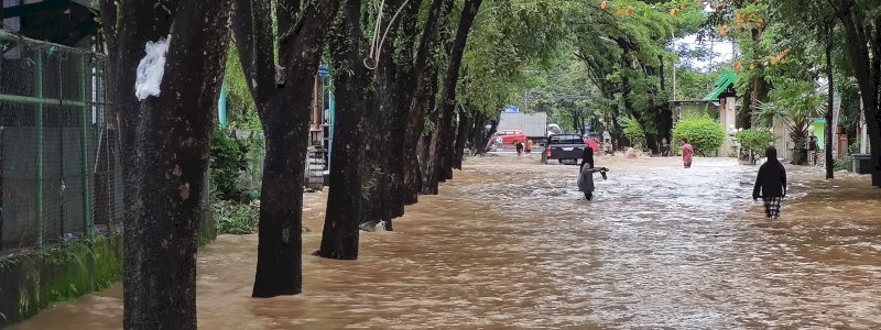Bupati Pangkep Pantau Banjir