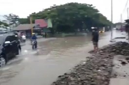 Banjir di Sejumlah Titik, Jeneponto Waspada Hujan Lebat dan Angin Kencang