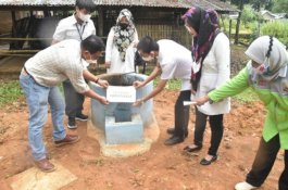 Yayasan Hadji Kalla Bangun Reaktor Biogas Energi Ramah Lingkungan di Maros