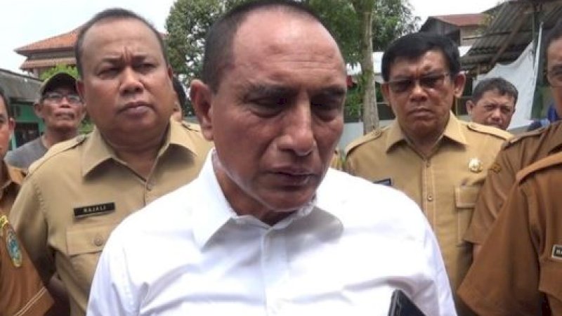 Gubernur Sumatera Utara, Edy Rahmayadi. (Foto: Yan Muhardiansyah/Merdeka.com)