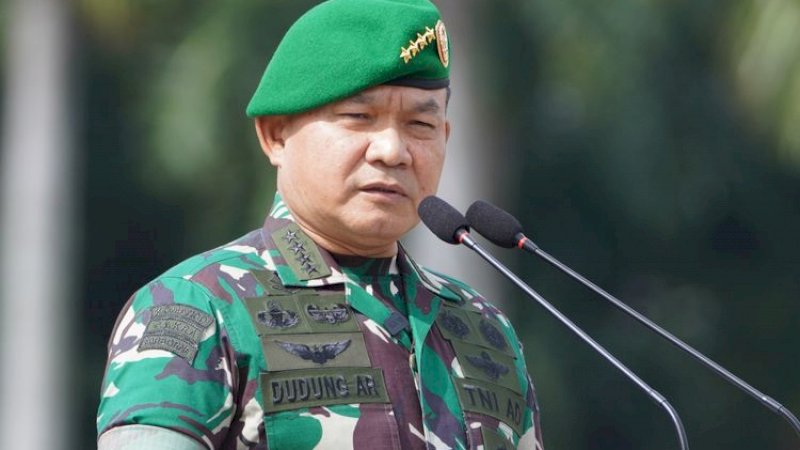 KSAD Jenderal Dudung Abdurachman (Dispenad)