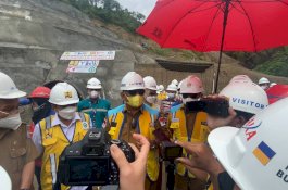 PT Bumi Karsa Kembali Terima Kunjungan Gubernur Gorontalo di Proyek Bendungan Bulango