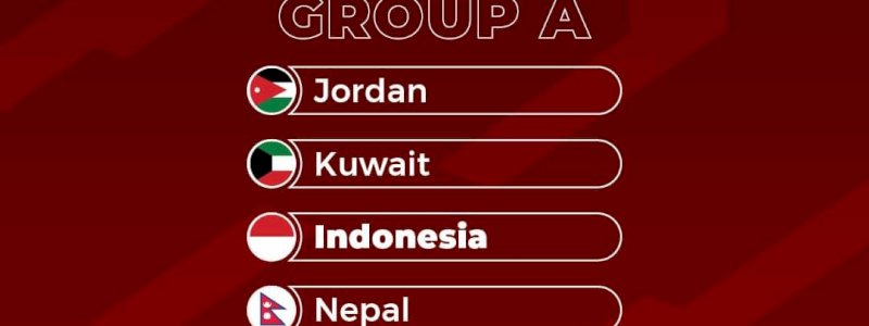 Hasil Drawing Kualifikasi Piala Asia 2023: Indonesia Gabung Grup A, Hadapi Yordania dan Kuwait