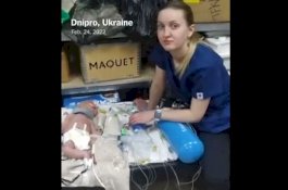 Serangan Rusia ke Ukraina, Bayi-Bayi yang Baru Lahir Terpaksa Dirawat di Shelter Bom