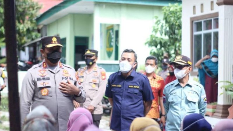 Kapolda Sulsel, Irjen Pol. Nana Sudjana, melakukan kunjungan kerja (kunker) ke Kabupaten Jeneponto, Jumat (25/2/2022). 