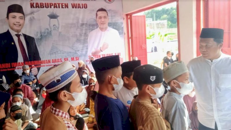 Kegiatan dilaksanakan di Posko Roemah Djoeang, Jalan Sawerigading, Kecamatan Tempe, Kabupaten Wajo, Sulawesi Selatan, Jumat (25/2/2022) siang.
