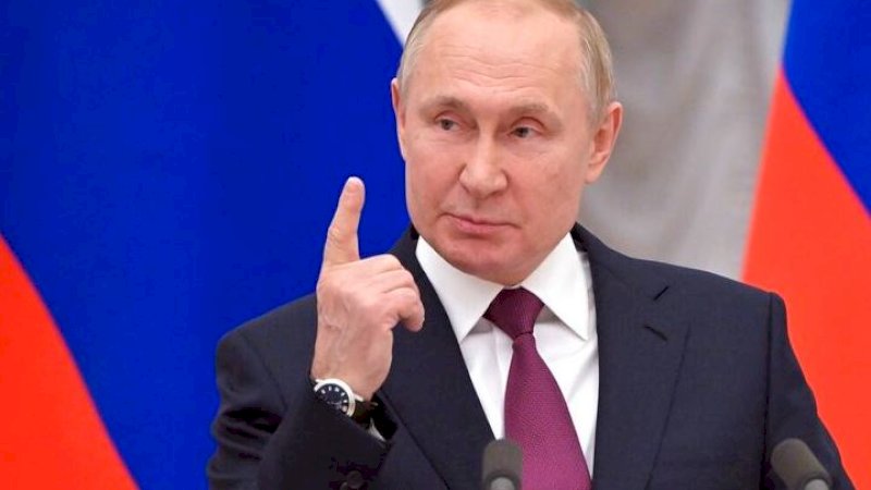 Presiden Rusia Vladimir Putin (foto: AP/ Sergey Guneev)