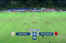 PSM Makassar Vs PSS Sleman: Juku Eja Ditahan Imbang Super Elang Jawa