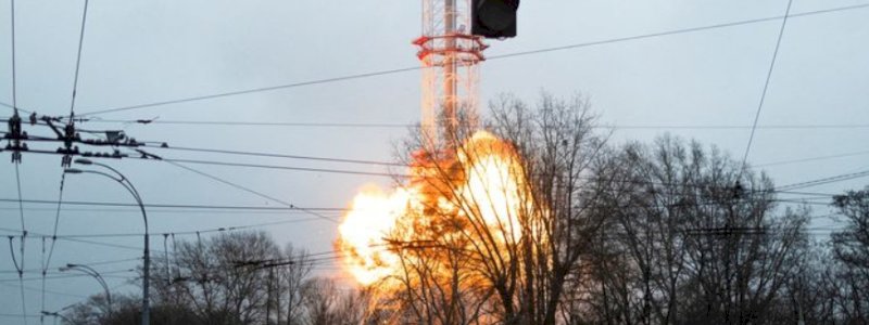 Rusia Bombardir Kota Terbesar Kedua di Ukraina dengan Rudal, Menara TV hingga Gedung Apartemen Hancur